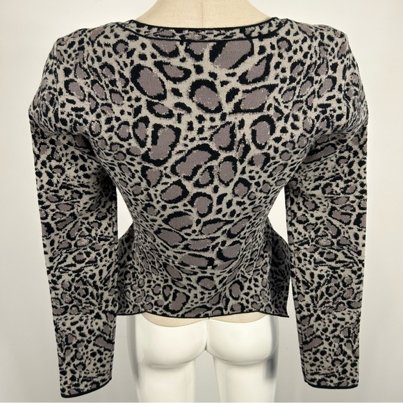 BCBGMAXAZRIA Leopard Print Women's Top XS - Picture 4 of 11